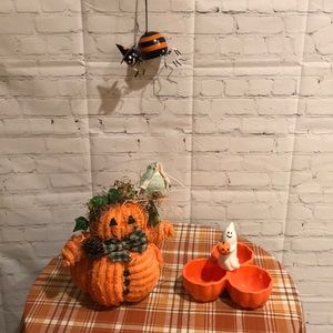 Halloween trio decor